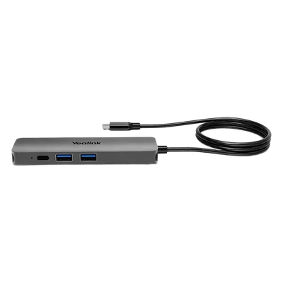 Extensor USB-C para Sala de Conferencia / USB 3.0 3 Puertos / HDMI / RJ-45 / PD 65W / Cable 1.5 m (4.9 ft)