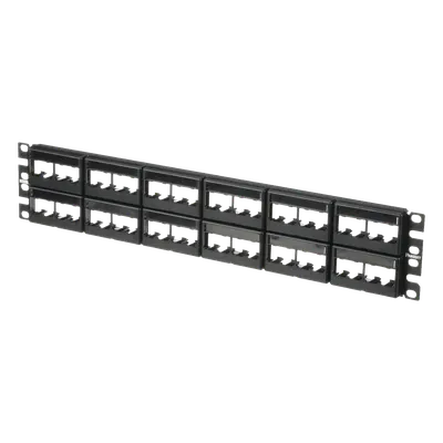 Panel de parcheo PANDUIT CPPL48WBLY de 48 puertos para rack