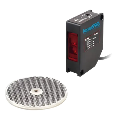 Detector fotoeléctrico AccessPRO XBS-RR16 con alcance de 16 m e IP65