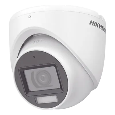 Cámara turret Hikvision DS-2CE76K0T-LMFS 3K con audio integrado