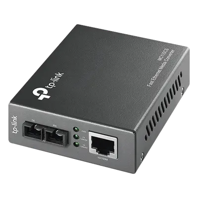 Convertidor de medios TP-Link MC110CS para fibra monomodo a 20 km