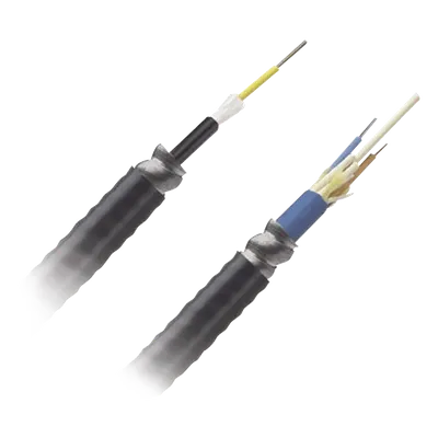 Cable de Fibra Óptica / 6 Hilos / Monomodo OS2 / Interior-Exterior / Armado / Loose Tube 250μm / OFCR Riser