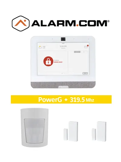 IQ4 PACK - Paquete de Alarma IQPanel4 incluye Panel Autocontenido, con Pantalla Táctil de 7", Power G 915 Mhz+Qolsys S-Line 319.5 Mhz. 4 Bocinas integradas, 2 Magnéticos Inalámbricos PG9303 y 1 PIR Inalámbrico PGP9914