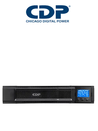 CDP UPO11-2RT AX - UPS Online / 2000VA / 2000W / 8 Terminales de salida / 4 Terminales programables / Pantalla LCD / 5min a plena carga /