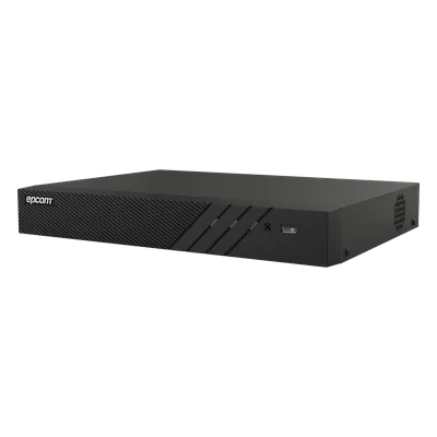 DVR Pentahíbrido / 24 Canales / 16 TURBOHD + 8 IP / 5 Megapixel Lite / Audio Bidireccional por Coaxitron / Reconocimiento Facial / ACUSENSE / 1 Bahía HDD