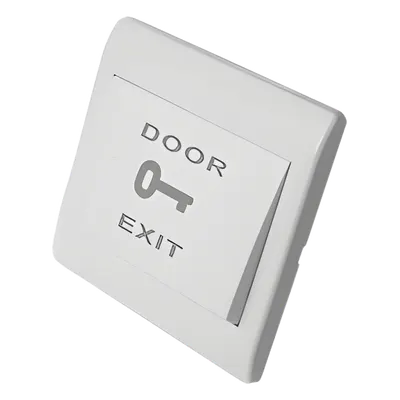 Botón de salida AccessPRO PRO802B con contacto NO/COM para interiores