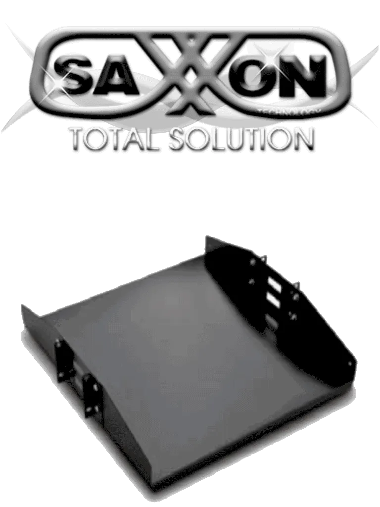 Charola para rack SAXXON 701402.02 de 2U y 19 pulgadas