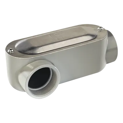 Caja de Conexión Ovalada / 3" LR / Aluminio Die-Cast / NPT / 76.2 mm / Tapa y Tornillos Incluidos