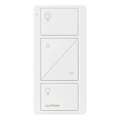 Control inalámbrico de iluminación Lutron Pico PJ22BRLGWHL01 con 4 botones