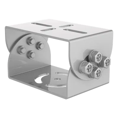 Articulación Antiexplosión para Montaje en Pared / Acero Inoxidable / 90x55x60 mm (3.54' × 2.17' × 2.36') / Orificio para Cable / Compatible DS-1704ZJ