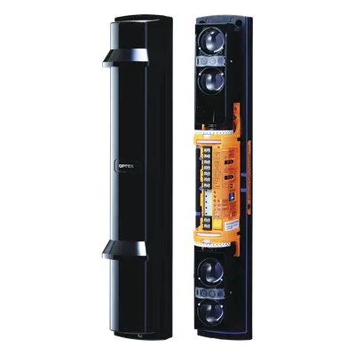 Barrera fotoeléctrica / 4 rayos infrarrojos / 200 m (656 ft) / 4 canales / Doble modulación / Control de potencia automático