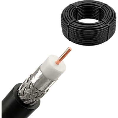 Rollo de 50 Metros de LP400 de 50 Ohms | Cable Coaxial Profesional (LP400/50MTS)