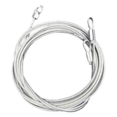 Cable para Puerta de Garage / 1/8 Pulgada / 350 cm (11.5 ft) / Puertas hasta 8 Pies (2.44 m) / Uso Residencial y Comercial / Instalación Izquierda o Derecha