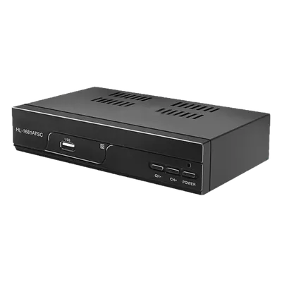 Transmisor de TV Digital UHF / 100W / ATSC A/53 / Canales 20-45 / 400-500 MHz / Cobertura 10 km (32,800 pies)
