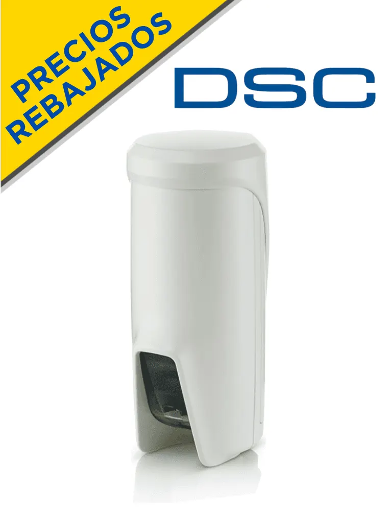 Detector PIR de cortina exterior DSC PG9902 con alcance de hasta 8 m
