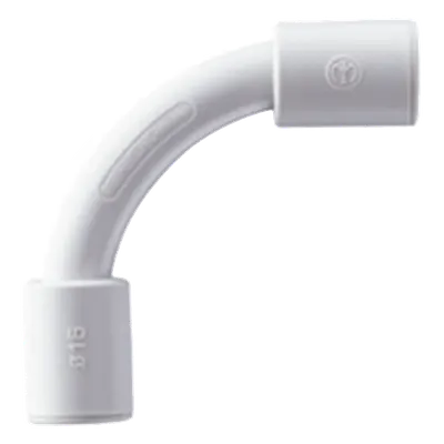 Curva para tubo rígido GEWISS DX43150 IP67 de 50 mm