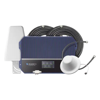 Amplificador de señal celular / 4G LTE, 3G y voz / 3716 m² (40,000 ft²) / 26 dBm / 5 bandas / Multi-tower targeting