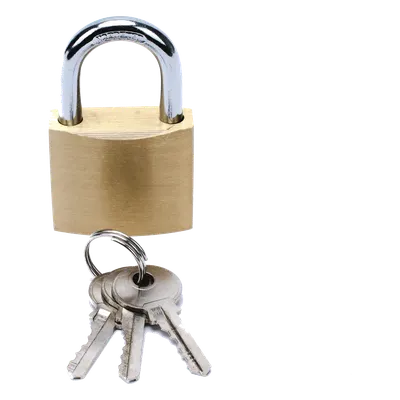 Candado de seguridad PRECISION PST-A010-03 de latón, con 3 llaves