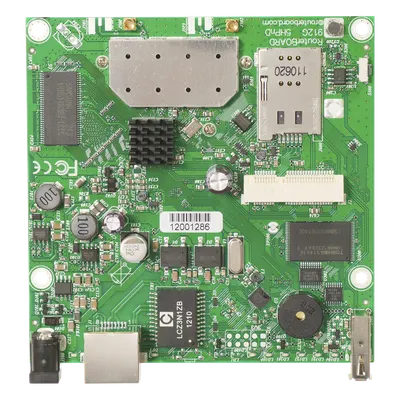 Board Inalámbrico / 5 GHz / 1x miniPCI-e / Gigabit Ethernet / Protección ESD 16 kV