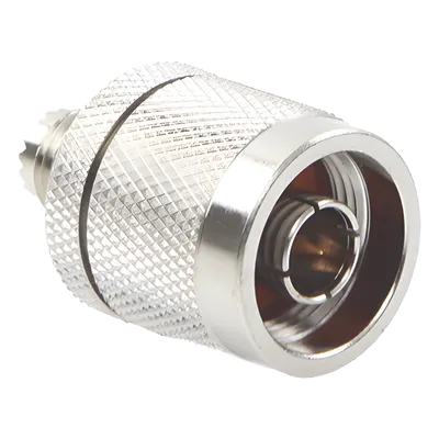 Adaptador coaxial RF Industries RFU-625 Mini UHF hembra a N macho