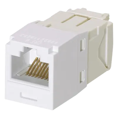 Jack RJ45 PANDUIT CJ688TGWH Cat 6 con terminación sin impacto