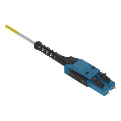 Jumper de Fibra Óptica / Monomodo OS2 9/125 / LC-LC Uniboot Duplex / OFNP Plenum / 2 m (6.6 ft)