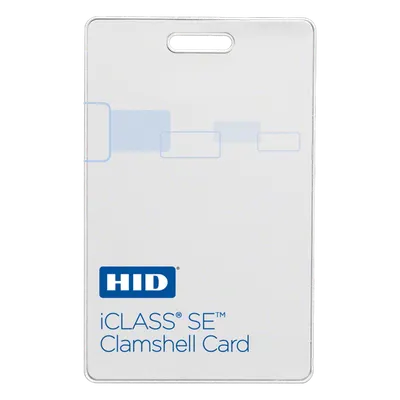 Tarjeta de Acceso Dual / iCLASS SE + Prox / 2K Bits / PVC Compuesto / 0.48 x 0.34 x 0.003 in