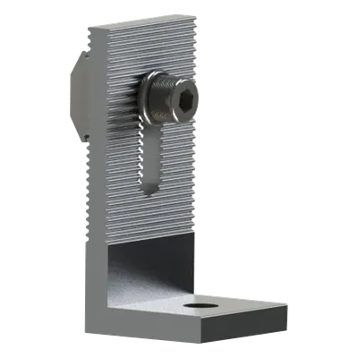 Soporte L EPCOM POWERLINE EPLLFN207 de aluminio para rieles