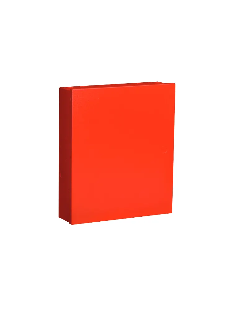 BOSCH I_B10R - Carcasa metalica color rojo para paneles de serie b