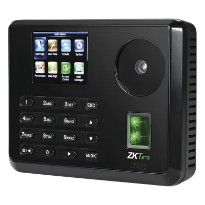Terminal Biométrica de Palma y Huella / 600 Palmas / 3,000 Huellas / Pantalla Táctil 2.8" / TCP-IP USB / 100,000 Eventos / 10,000 Tarjetas
