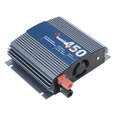 Inversor de Corriente Onda Modificada / 450 W / Entrada 12 Vcc / Salida 115 Vca 60 Hz / 2 Contactos de Salida