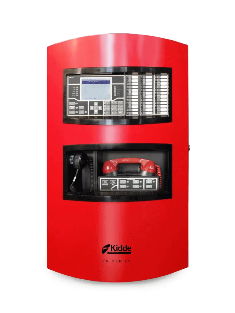 KIDDE VM-1R - Panel de Control FACP con Interfaz de Usuario y 4 NACs Clase B