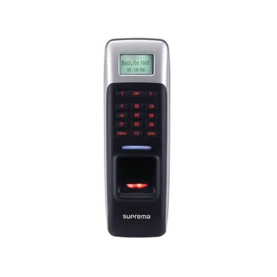BioLite Net Lector de Huella con Teclado y PROX 125KHz EM/ Protección IP65 / Uso con BioStar 2