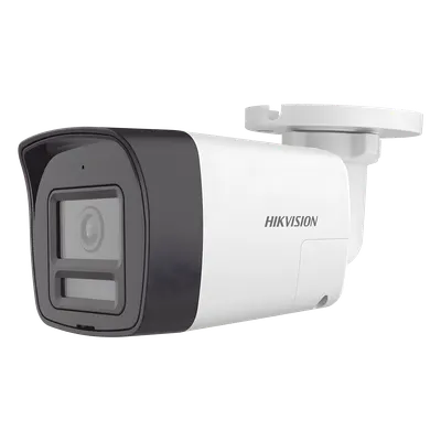 Cámara bala Hikvision DS-2CE16U0T-LTS 4K con audio bidireccional