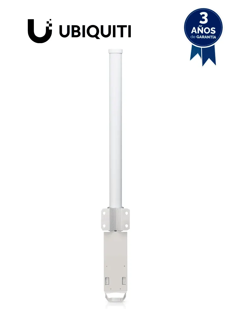 Antena omnidireccional UISP AMO-5G13 de 13 dBi para Rocket M5
