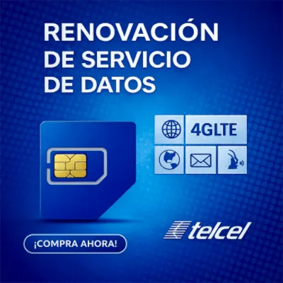 Renovación de Servicio Anual, 2GB por Mes  (No incluye llamadas y SMS)