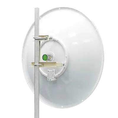 Antena Direccional Parabólica / 4.9 a 7.1 GHz / 34 dBi / Haz 3.5° / Polarización Dual V/H / Torre o Mástil