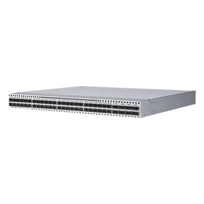 Switch Data Center / 48 Puertos SFP28 25G + 8 QSFP28 100G / 4.0 Tbps / 2000 Mpps / RDMA RoCEv2 / VXLAN EVPN Spine-Leaf / 1 RU