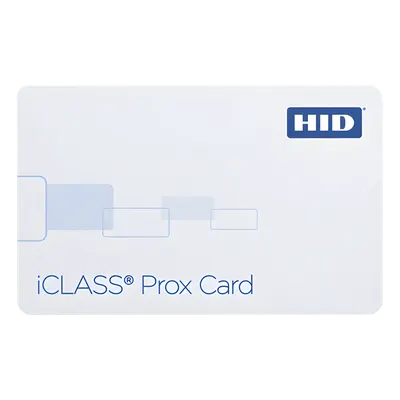 Tarjeta de Proximidad iCLASS / 32kb / PVC / Formato H10301 26-bit / Diseño Delgado / Mínimo 100 unidades