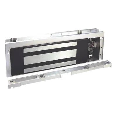 Chapa Magnética Electromagnética / 1200 lbs (544 kg) / Doble Voltaje 12/24 VDC / Detección de Puerta Abierta / UL Listado / PoE-Friendly