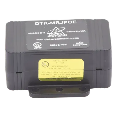 Protector PoE DITEK DTK-MRJPOE para redes de hasta 10 GbE