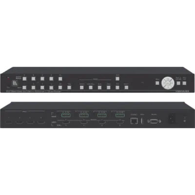 Matriz AV Seamless 4x4 Multi-Scaler | Video Wall 2x2 y 1x4 | Multi-Viewer Dual y Quad