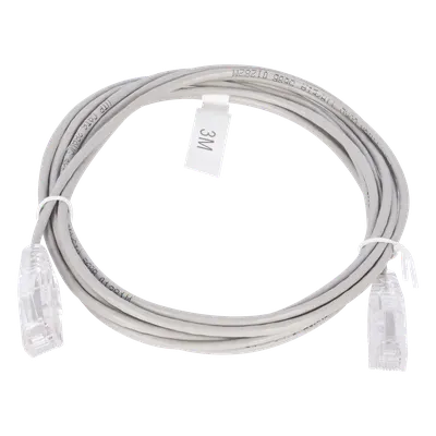 Cable de parcheo LINKEDPRO LP-UT6-300-GY28 Cat6 de 3 m