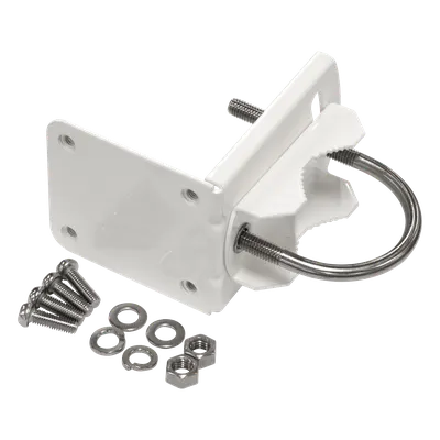 Adaptador básico de montaje en poste para la serie LHG, hecho de metal