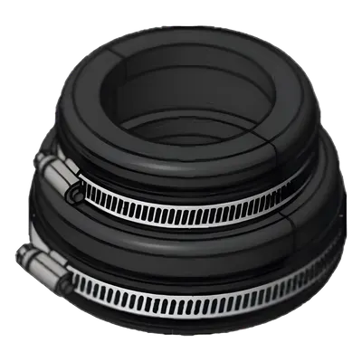 Bota de Caucho para Placa Pasamuro / 4" (101.6 mm) / EPDM Resistente a Intemperie / Diseño Universal / Sin Inserto
