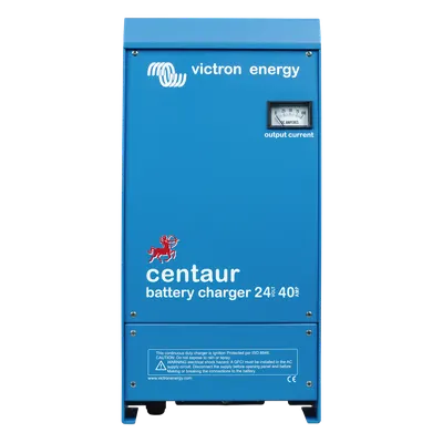 Cargador de Baterías / 24V / 40A / Tres Salidas Aisladas / Entrada Universal 90-265 VCA / Compensación de Temperatura