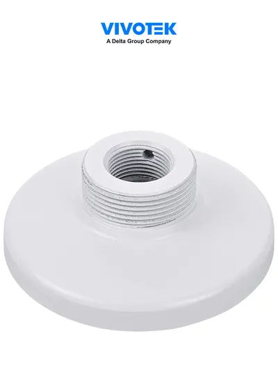 VIVOTEK AM-52E - Base para montaje en techo de camaras tipo domo, para exteriores, color blanco, material aluminio