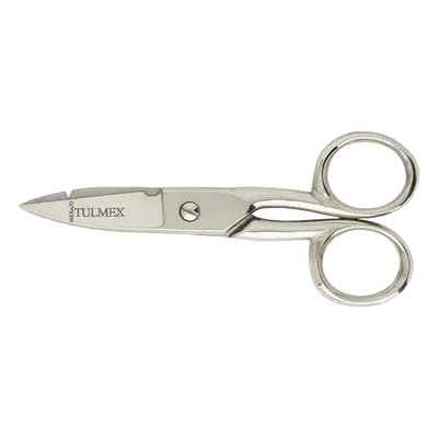 Tijera de electricista TULMEX 510-5 de 132 mm con puntas ahusadas