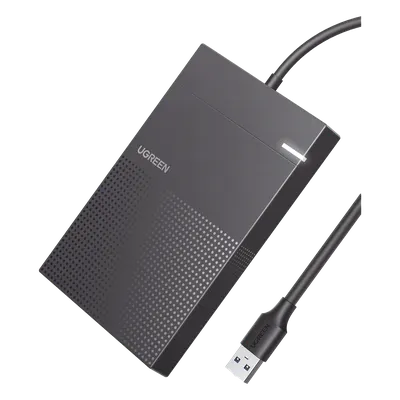 Carcasa de Disco Duro 2.5'' (Enclosure) | Adecuado para HDD y SSD de 2.5” | Chip Inteligente | UASP & TRIM | Led Indicador | ABS | Hibernación Automática | Compatible con SATA I II III, HDD, SSD de hasta 6TB.
