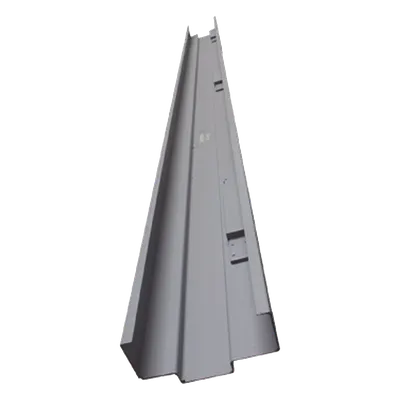 Jamba de contra ASSA ABLOY 5062 galvanizada para pestillo izquierdo